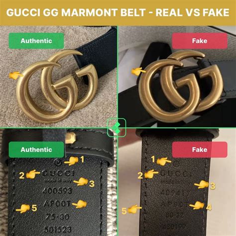 gucci marmont belt bag real vs fake|what makes gucci marmont bag.